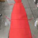 Outdoor Cushion Hammock Chair - Replacement Cushion and Accessories for Hanging Chairs, Chaise Lounges, and Outdoor Lounge Chairs with Fabric and Umbrella Options Red [88.5"L x 27"W]