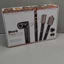 Shark Hair Dryer | FlexStyle Hair Styling System | Portable & Powerful Blow Dryer Brush | Hair Curler & Volumizer | 6 Styling Tools Included | Best for All Hair Types | Black | HD440BK