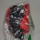 2 Pack Womens Biker Shorts with Pockets, High Waisted Yoga Shorts for Women Running Gym and Workout (XX-Large, Black/Red)