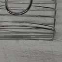 YBM Home Plastic Bags Container and Dispenser for Grocery Bags, Metal Over the Cabinet Door Storage Bags Holder Organizer Holds Up to 50 Plastic Shopping Bags, Silver