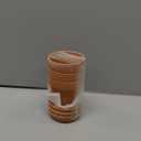 vensovo 3 inch Terracotta Clay Pots for Plants with Saucer - 12 Pack Small Terra Cotta Planter Great for Garden Windowsill Indoor & Outdoor Wedding Favors Gifts (Brown)