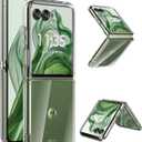 Case for Motorola Razr Plus 2024/2025 - Crystal Clear Hard Back + Soft TPU Bumper Shockproof Cover Phone Case for Moto Razr+ 2024/2025 - Transparent