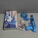 Automatic Electric Water Gun for Adults and Kids, Blue with LED Lights