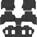 Naibeve Floor Mats for 2024 2025 Lexus GX550 7 Seats-All Weather Custom Fit for Lexus GX550 7 Seats Floor Mats Liners Front & Rear Row Waterproof Interior Accessories