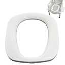 PU Toilet Seat Cushion, Replacement Seat Cushion, Suitable for INDPOOOR Toilet Chairs