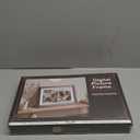 Frameo Digital Picture Frame WiFi 10.1inches Digital Photo Frame, Electronic Photo Frame Load from Phone, 1280x800 IPS Touch Screen HD Display, Auto-Rotate, Share Photos/Video-Great Gift(Brown Wood)