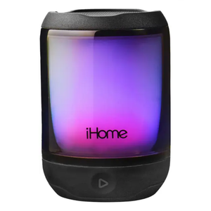 iHome - Rechargeable Waterproof Bluetooth Mini Speaker - Black
