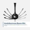 Cyber Acoustics Stereo Headset (AC-204), 3.5mm Stereo & Y-Adapter, Home, K12 School Classroom and Education