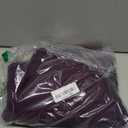 LA Linen Polyester Poplin Rectangular Tablecloth 60 by 144" , Eggplant