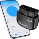 B26 Bluetooth OBD2 Scanner for iOS & Android - Subscription-Free Engine Code Reader, 2026 Upgraded Engine Diagnostic Tool, Reset Check Engine Light for Temporary & Pending Faults