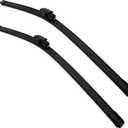 Replacement for Mercedes-Benz CLK320 2003-2005,CLK350 2006-2009,CLK500 2003-2006 Silent Wipers -FAPIUO Front Windshield Wipers 22"+22" Blade Set (2 Pack