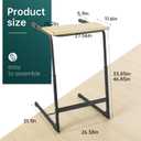 Walking Pad Desk Adjustable Height with Handlebar, 2-in-1 Desk Attachment, Stable Laptop Workstation for Home Office