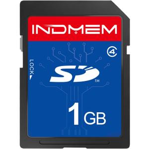 SD Card 1GB Class 4 Flash Memory Cards MLC Stanard Secure Digital Cards Camera Cards, 1GB(1pc)