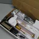 Delta Velum Brushed Gold Bathroom Faucet 3 Hole, 8 Inch Widespread Bathroom Sink Faucet for Vanity, Metal Push-Pop Drain Assembly, Champagne Bronze 3537LF-CZMPU