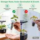 Tiny Tim Cherry Tomato Seed Pod Kit, 8-Pods Hydroponic Refill Pack, Compatible with AeroGarden and All Indoor Gardens, Includes Grow Sponges, Plant Food, Grow Anything Seed Pod Kit, 8-POD