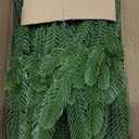 Hananona 50 Pcs Artificial Pine Branches Green Plants Pine Needles DIY Accessories for Garland Wreath Christmas and Home Garden Decor (50, Green)