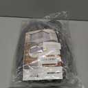 Ottoman Cover Rectangle Large Thick Stretchable Slipcover for Square and Rectangle Ottomans Furniture Protector Footstool Cover for Living Room Decor,Dark Grey,Large