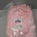 SiinvdaBZX 2-Piece Set Satin Crib Sheets & Crib Bed Skirt, 52" x 28" Silky Soft Ruffled Baby Crib Skirt with Adjustable Elastic 14" Drop, Fit for Standard Crib & Toddler Bedding (Pink)