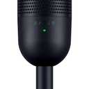 Razer Seiren V3 Mini USB Microphone: Condenser Mic - Supercardioid Pickup Pattern - Tap-to-Mute Sensor with LED Indicator - Shock Absorber - Ultra Compact - PC, Discord, OBS Studio, XSplit - Black