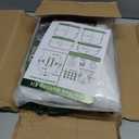 Garden Netting Kit, 10 X 50FT Garden Netting Pest Barrier with 10 Sets Garden Hoops and 20pcs Clips, Insect Netting Row Cover for Raised Beds Vegetable Fruits Flowers Protection