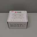 SYMA X100 Drone for Kids 8-12, Automatic Obstacle Avoidance, Up to 20 Mins Flight Time(2 Batteries), One-Key 360Flips and Altitude Hold, Full-Guard Safe Indoor Drone Gift for Boys & Girls