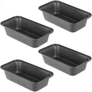 Walooza 8x4 Loaf Pan - Carbon Steel Bread Baking Pans for Homemade Bread Banana Bread, Sourdough, Pound Cake | Nonstick, Oven Safe, Easy Release