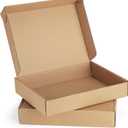 Eupako 13x10x2" Brown Shipping Boxes Corrugated Box Mailers 20 Pack Cardboard Shipping Boxes for Small Business, Mailing