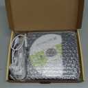 CD Player Portable with Dual Stereo Speakers, Rechargeable Portable CD Player with Bluetooth for Home with Headphones, Support CD/AUX/USB,Black