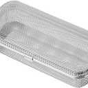 Dishwasher Basket, 18/8 Food-Grade Stainless Steel Dishwasher Basket for Small Item, Bottle Accessories, Scoops, Forks Cleaning, Small