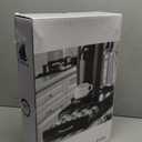 Flagship Vertuo Pod Holder Storage Drawer for Nespresso Vertuo Capsule Organizer Drawer Tray with Mesh Shelves for Nespresso Vertuo Holder Black Metal (40 Pods Capacity)