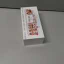 WHCHJ Christmas Gingerbread Train Kitchen Utensils Holder, Xmas Marshmallow Candy Cane Cupcake Wooden Utensil Organizer for Kitchen Decorations, Cute Christmas Desk Storage Organizer