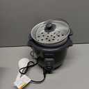 Aroma Housewares ARC-363-1NGB 3 Uncooked/ 6 Cups Cooked Rice Cooker, Steamer, Multicooker, 2-6 cups, Black