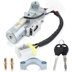 D8700-40U11 Ignition Lock Cylinder and Switch with 2 Keys Compatible with Nissan Maxima 200SX 95-99 Sentra 96-99