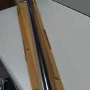 Ivilon Drapery Window Curtain Rod - End Cap Style Design 1 Inch Pole. 48 to 86 Inch Color Black