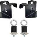 Tusk Cooler Mount Brackets Compatible with 26 Quart Ozark Cooler Black Powder Coated Compatible with Polaris RZR Pro XP/Pro XP4 2020-2026/RZR Turbo R/R4 2022-2024/RZR Pro S/S4 2025-2026