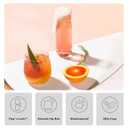 TOSSWARE POP 9oz Flute, Premium Quality, Recyclable, Unbreakable & Crystal Clear Plastic Champagne Glasses,Flute , 12 Count (Pack of 1)