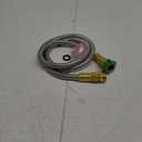 Male to Female Leader Hose for Hoses Reel - 5ft Leakproof Kink Free Short Garden Hose, Heavy Duty 304 Stainless Steel Flexible Water Pipe for Outdoor Garden Watering Car Pet Cleaning