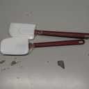 14 INCH Silicone Spatulas Heat Resistant Heavy Duty Rubber Spatulas Commercial Spatulas Set for Kitchen Use Silicone Cooking Utensils Sets of 2