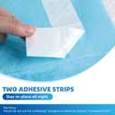 SOFYFINE Bed Pads with Adhesive Strip 30"x36" Thicken Elderly Adults Incontinence Underpads Disposable,Heavy Duty Absorbent Chucks Waterproof,XL Extra Large Puppy Pee Training Pad[10 Pads]