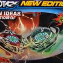 Bay Blade Large Stadium with Spinning Tops Launcher Set for Kids