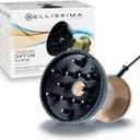 Bellissima Italia Diffon Supreme Diffuser & Curly Hair Dryer - XL Diffuser for Long Waves, Curls, Coils - Cool Button - Anti-Frizz Technology