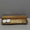 AIZESI Tension Curtain Rod 28 to 48 Inch, 1pcs Tension Rod 1 Inch Diameter Gold Small Shower Curtain Rod Adjustable Non-Drilling, Anti-Slip, Anti-Rust Spring Loaded Curtain Rods