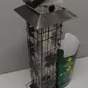 Perky-Pet 336-1SR Squirrel-Be-Gone Squirrel Proof Bird Feeder, 2LB, Outdoor Wild Bird Feeder with Weight-Activated Perches
