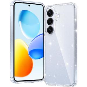 FNTCASE for Samsung S25 Plus Case: Military Grade Anti-Drop Rugged Shockproof and Anti-Yellowing Protection Cover - Transparent Cases (for Galaxy S25 Plus (6.7 inch))