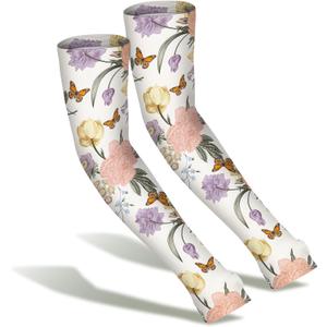 ShinHye Gardening Sleeves UV Protection Cooling Sleeves Seamless Farmers Sleeves Arm Sleeves for Gardening UPF 1000+