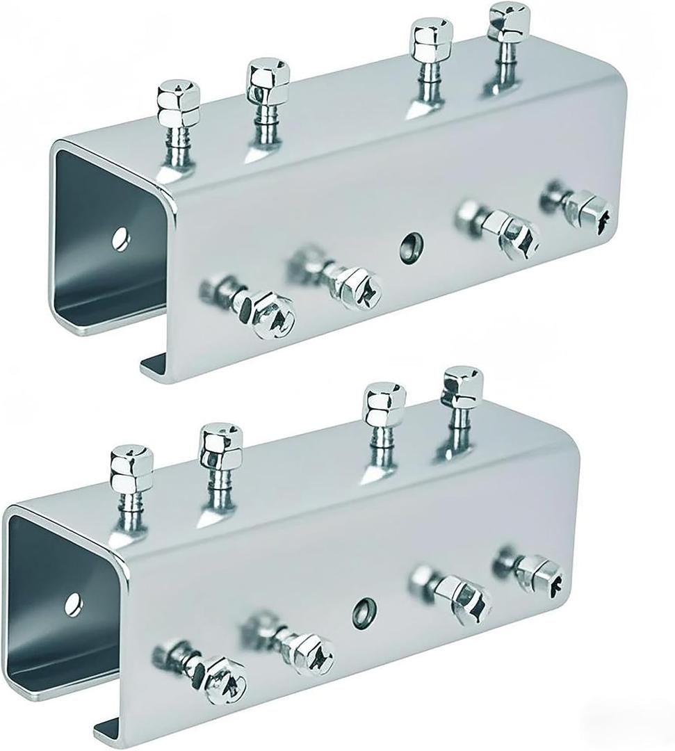 2 PCS Strut Channel Connector Extend Bracket,3.1mm Thickness U Shaped Splice Connector Joiner Extend Mounting Bracket Connection for 1-5/8" Wide 1-5/8" Height Strut Channel 2 PCS Strut Channel Connector Extend Bracket,3.1mm Thickness U Shaped Splice Connector Joiner Extend Mounting Bracket Connection for 1-5/8" Wide 1-5/8" Height Strut Channel