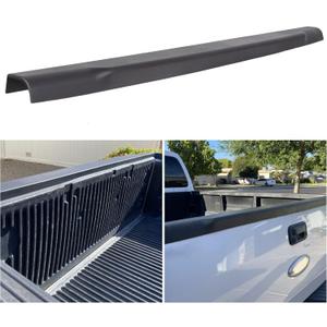 ECOTRIC Tailgate Top Cap Protector Molding Trim Cover Compatible with 2008-2016 Ford F250 F350 F450 Super Duty Replace for BC3Z-9940602-B FO1904104