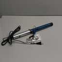 BaBylissPRO Nano Titanium Professional Curling Iron with Extended Barrel Perfect for Longer Hair (1 1/4 Inch, Blue)