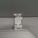 Soft Standard Vinyl Toilet Seat, White, 17 in