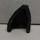 SunGrow Reptile Hideout Cave with Artificial Moss, Rock Habitat Shelter for Lizards, Snakes, Geckos, Frogs & Aquariums, Durable Resin Cave Decor, 6 x 3 x 4 Inches (Medium)